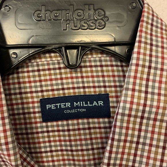 Peter Millar Dress Shirt Mens Large - Picture 2 of 4